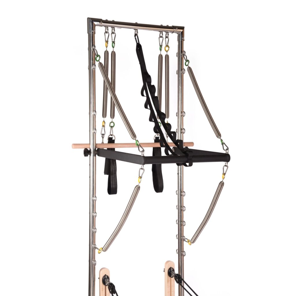 pilates reformer oak wood tower module | essentia