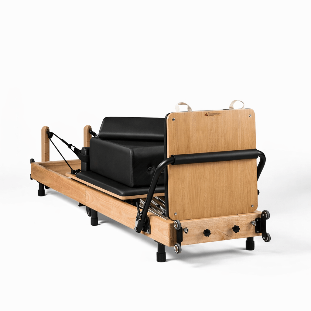 pilates reformer folding oak wood | harmonia