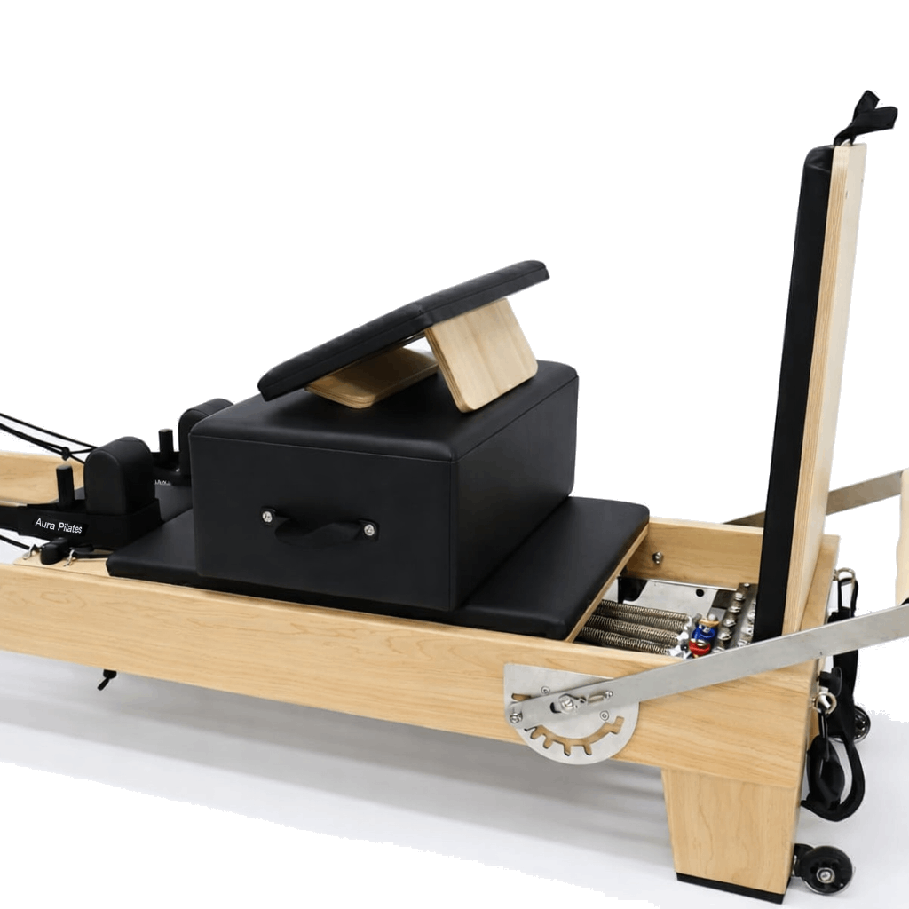 pilates reformer oak wood | essentia