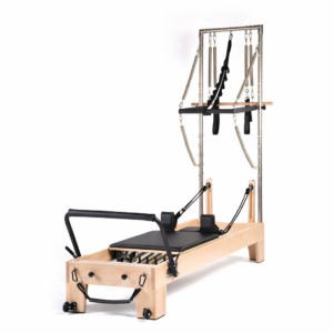 pilates reformer oak wood tower module | essentia