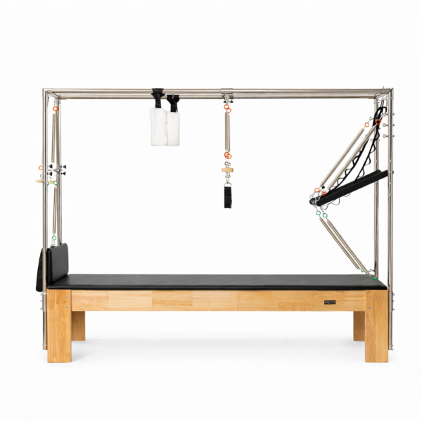 pilates cadillac with trapeze maple wood