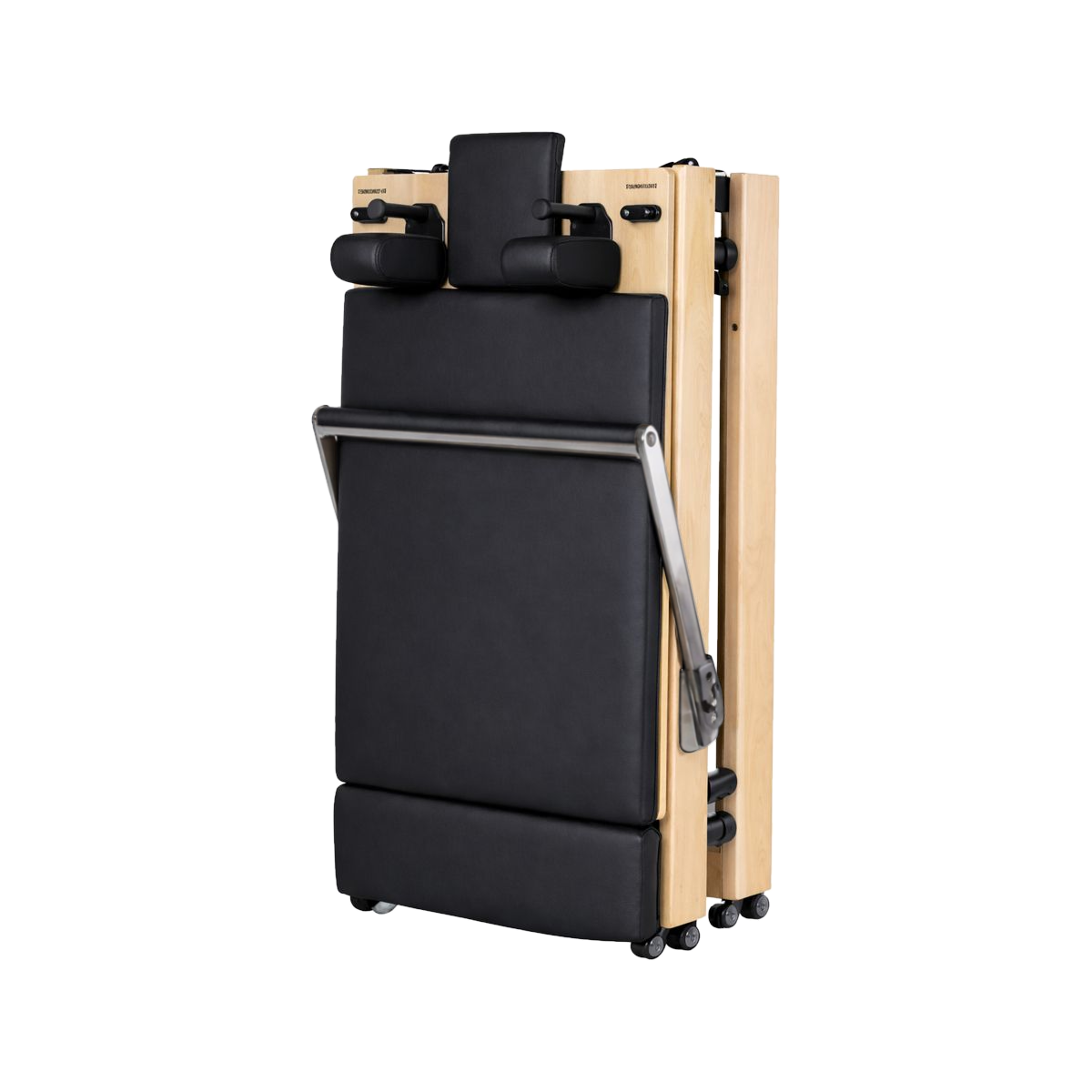 pilates reformer folding oak wood | essentia