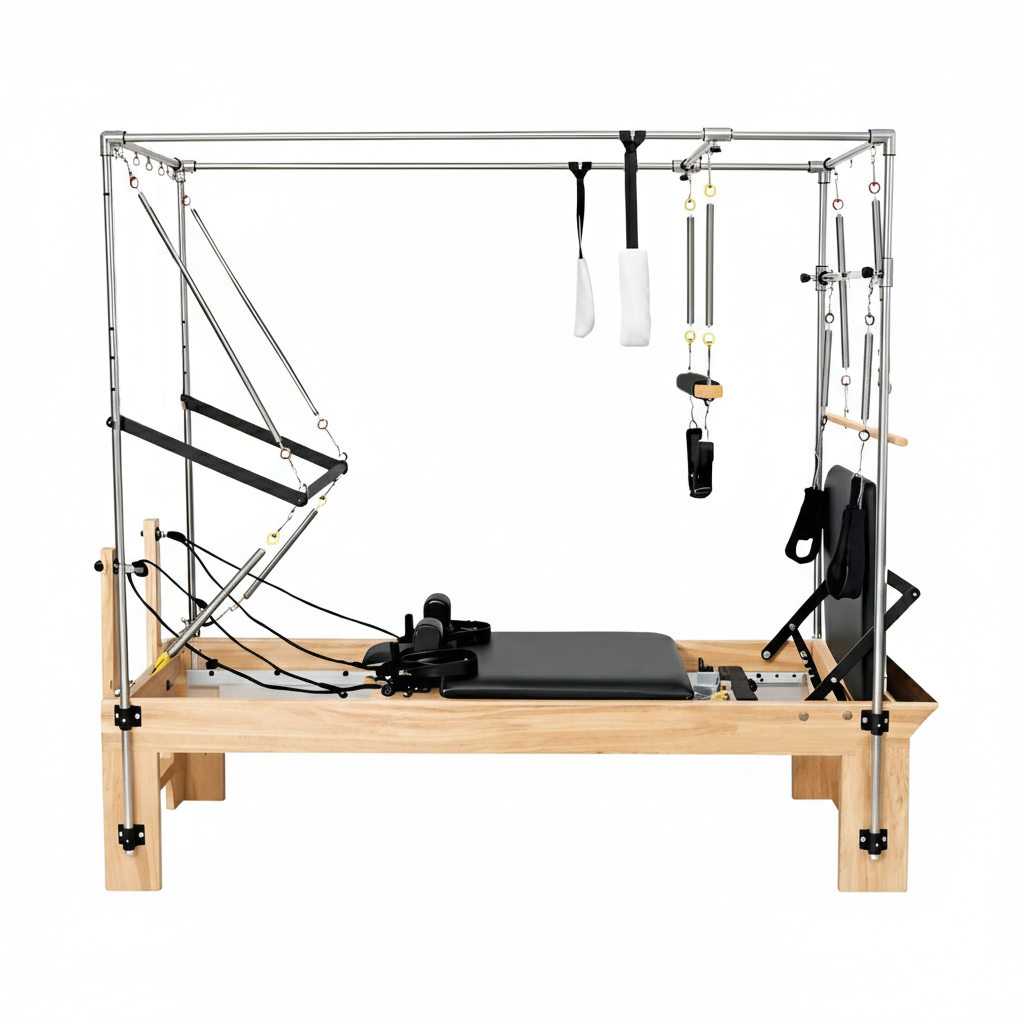 Reformer Pilates Cadillac with Trapeze Maple Wood | Signature