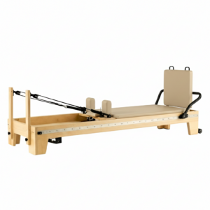 pilates reformer maple wood | signature blush pink
