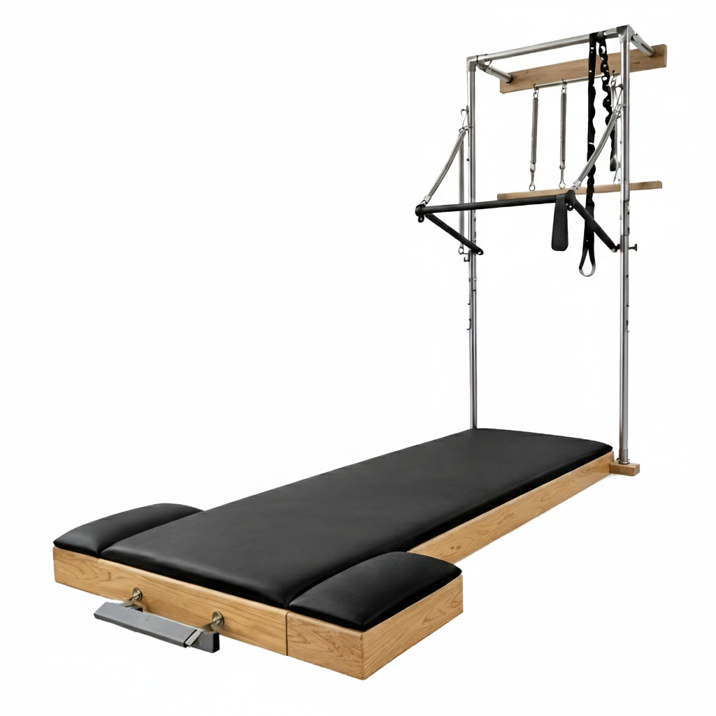 Reformer Pilates Cadillac with Trapeze Maple Wood