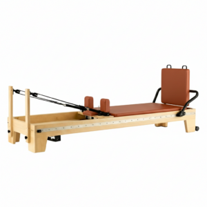 pilates reformer maple wood | signature blush pink
