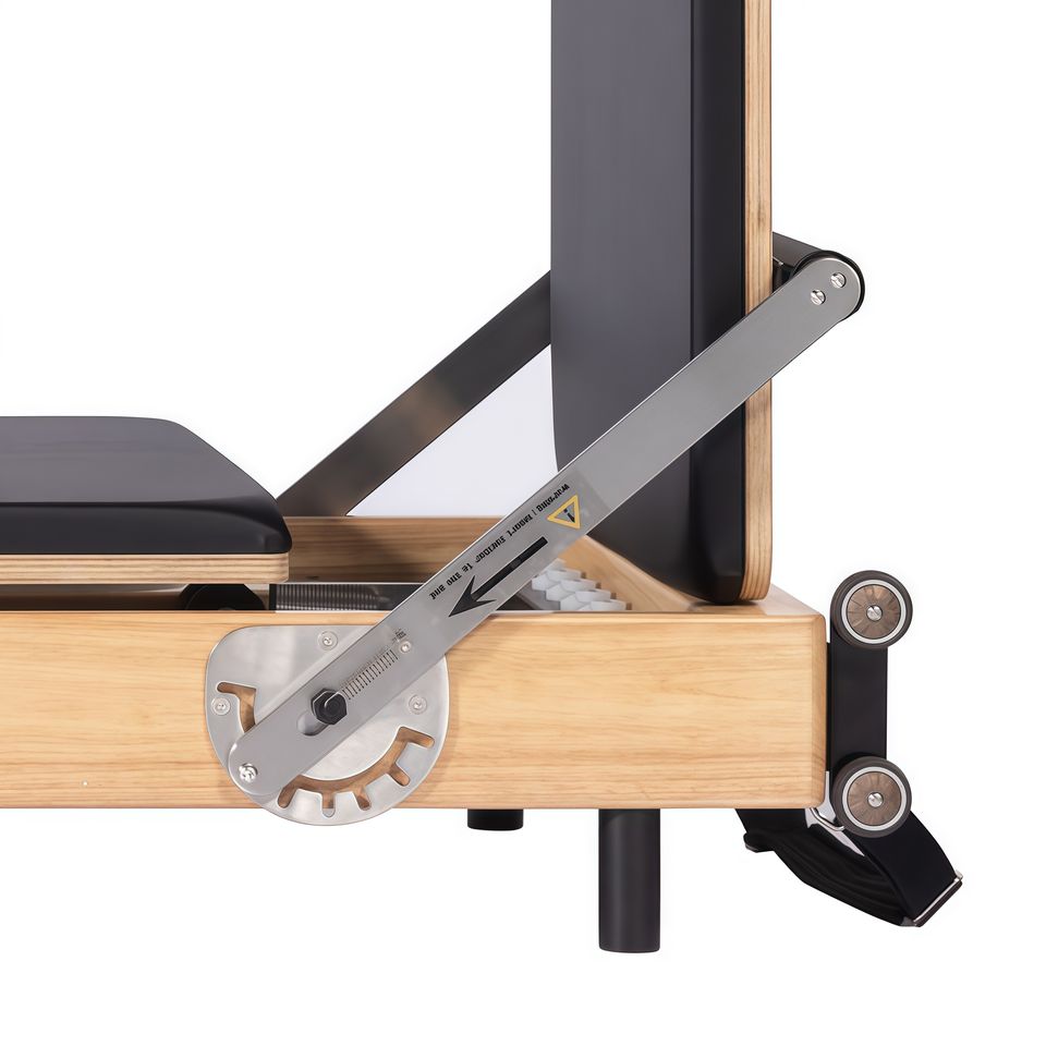 pilates reformer folding oak wood | essentia