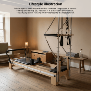 pilates reformer oak wood tower module | harmonia