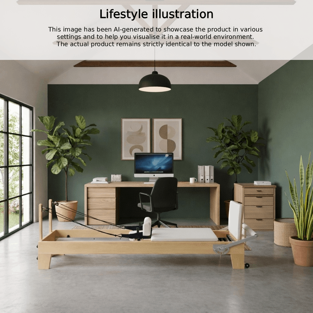 pilates reformer maple wood | harmonia