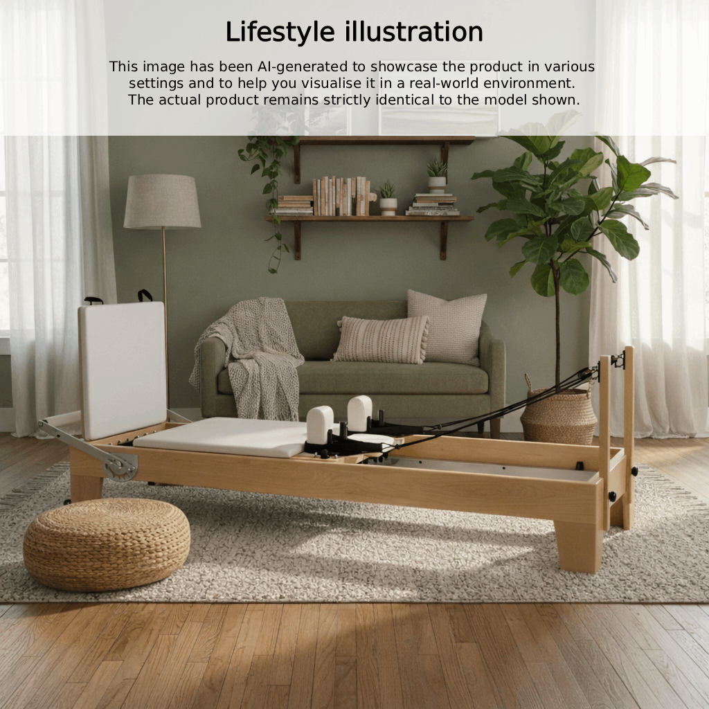 pilates reformer maple wood | harmonia