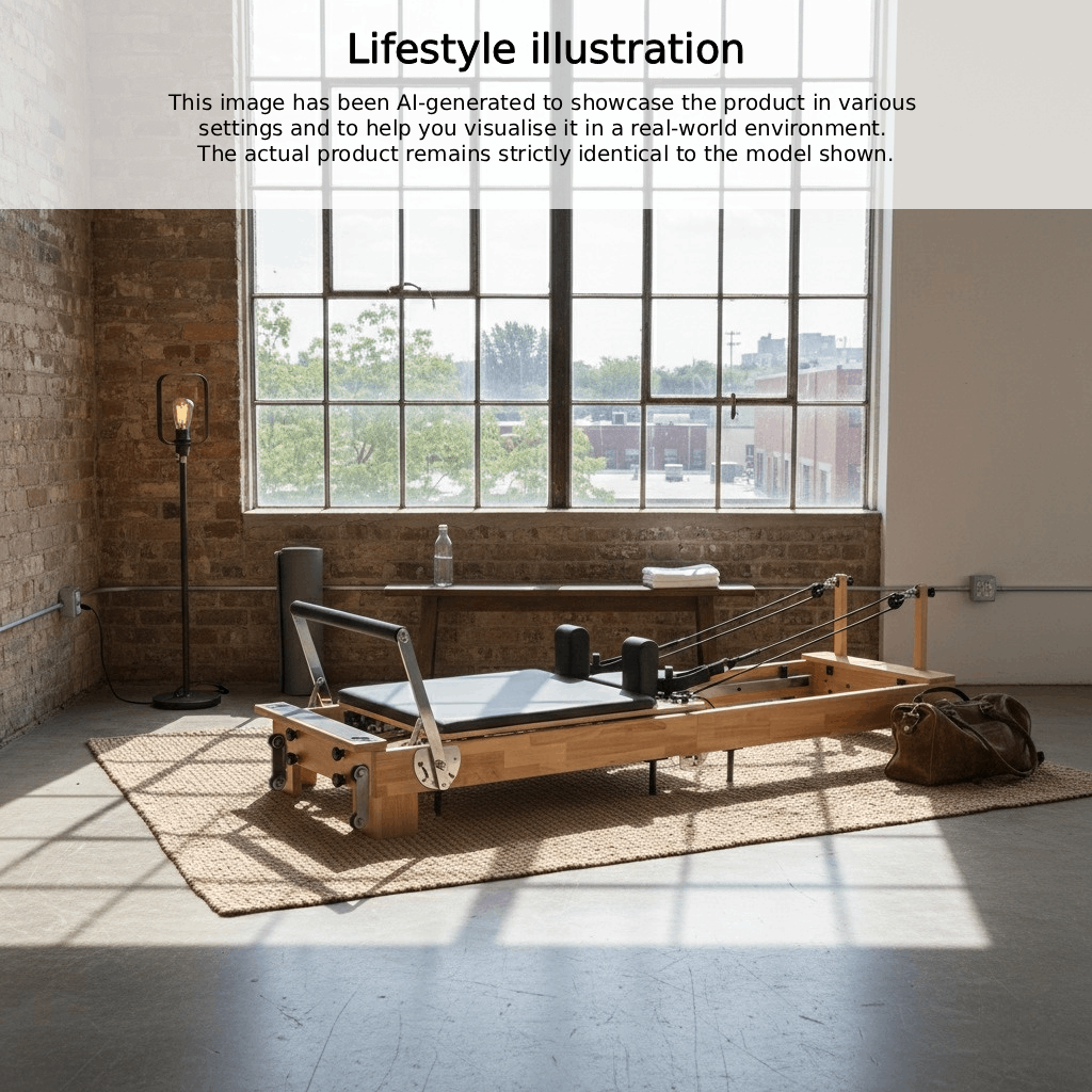pilates reformer folding maple wood | signature