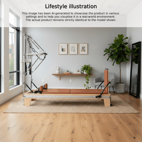 pilates reformer maple wood tower module | signature