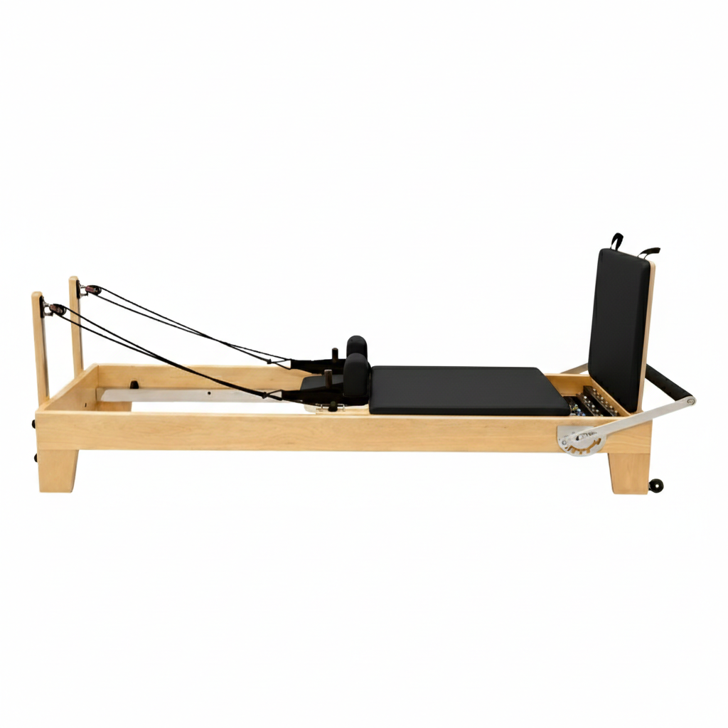 pilates reformer maple wood | harmonia black