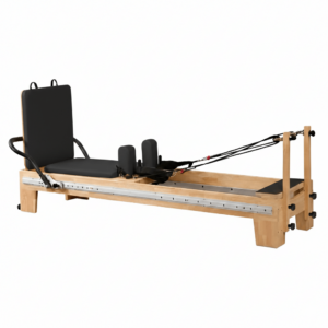 pilates reformer oak wood | harmonia black